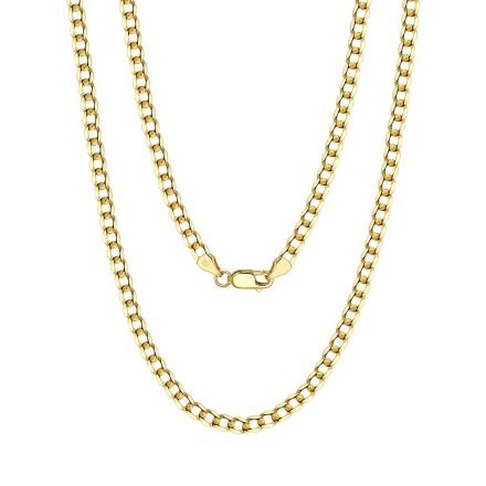 Carrie Taylor Diamond Cut 45cm Gold Plated Necklace CTJ48