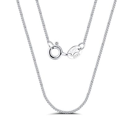 Carrie Taylor 45cm Italian Silver Cuban Link Necklace 1mm CTJ53
