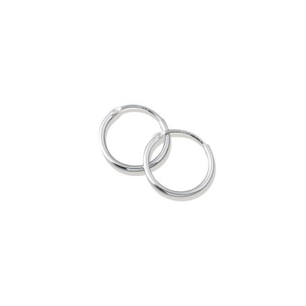 Carrie Taylor 12mm Classic Silver Mini Hoops CTJ60