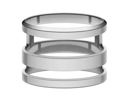 Daniel Wellington Ring Elan Triad Silver 56mm DW00400137