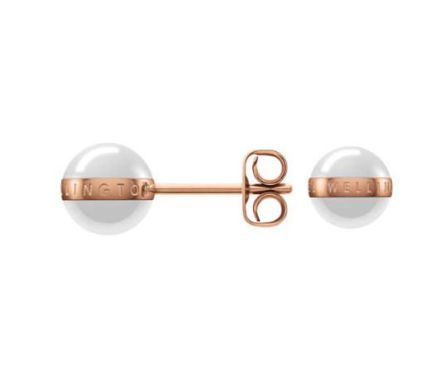 Daniel Wellington Aspiration Earrings Satin White DW00400152