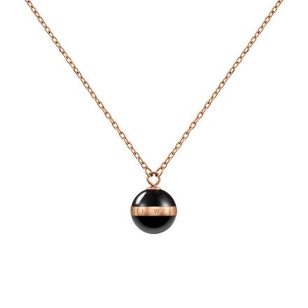 Daniel Wellington Emalie Necklace Black DW00400156