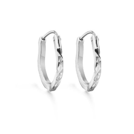 Enamel Amour Hoops