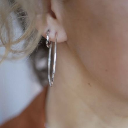 Enamel Amour Hoops