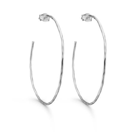 Enamel Simple Hoops