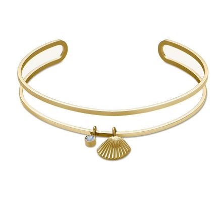 Rosefield Pendant Bangle Swarovski Crystal