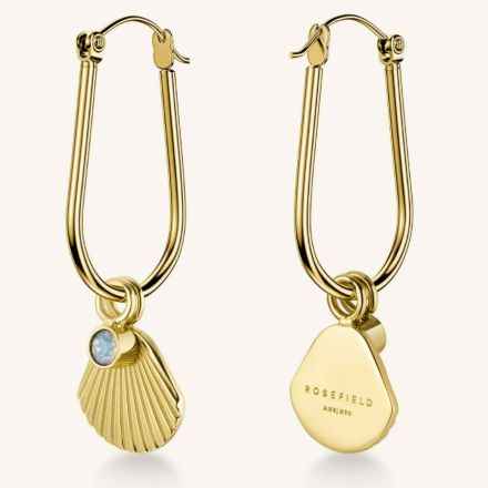 Rosefield Pendant Hoops Swarovski Crystal