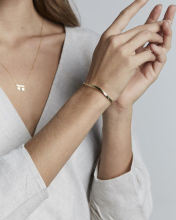 Rosefield Twisted Bangle