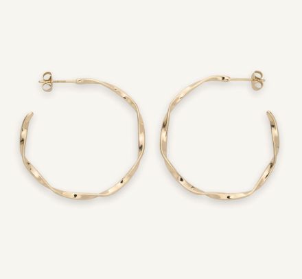Rosefield Twisted Hoop