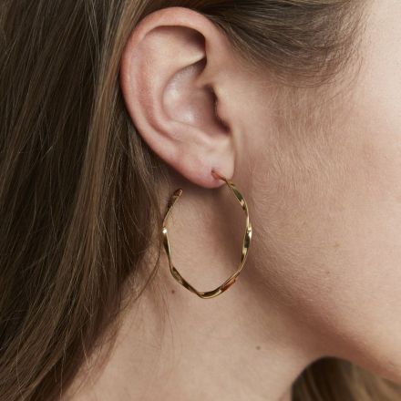 Rosefield Twisted Hoop