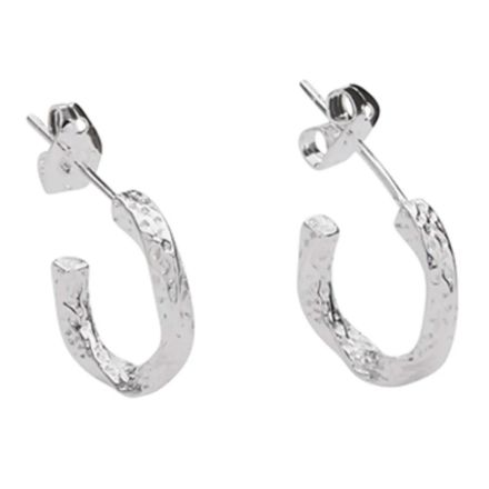 Pico Beat Petit Stud Silverplated