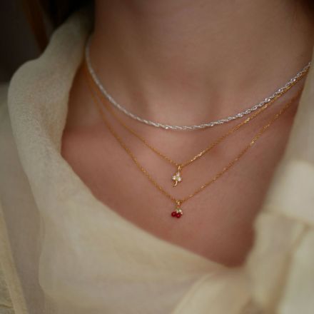 Enamel Clover CZ