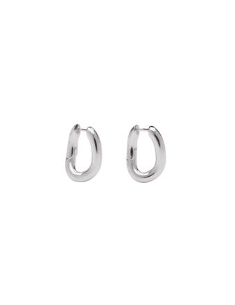 Pico Maxie Hoops Silver