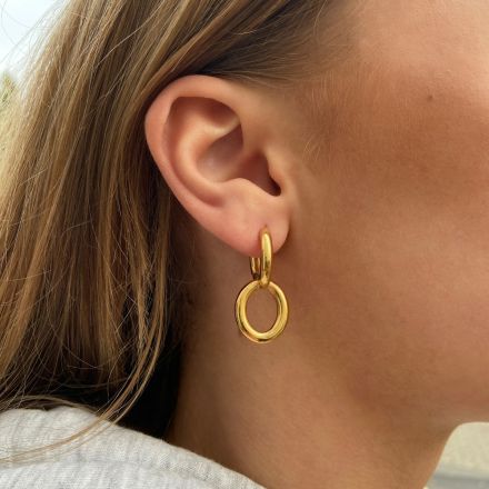 Pico Maxie Double Hoops