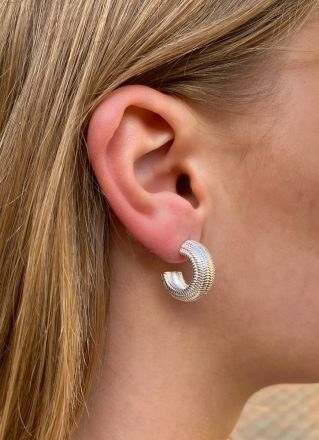 Pico Quinn Stud Silverplated