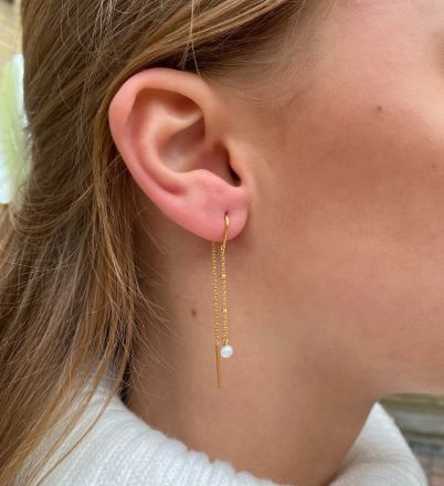 Enamel Lilja Goldplated