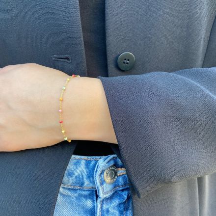 Enamel Lola Rainbow