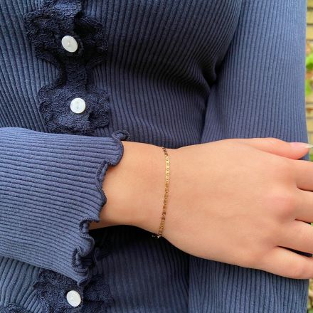 Pico Gilly Bracelet Goldplated Sterling Silver
